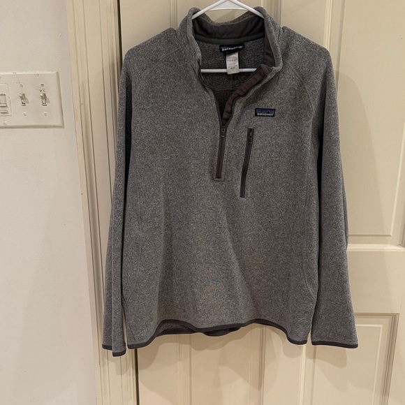 Patagonia Gray Zip Up Sweater - Picture 3 of 4